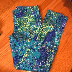 Lilly Pulitzer Kelly pants Lilly’s lagoon
